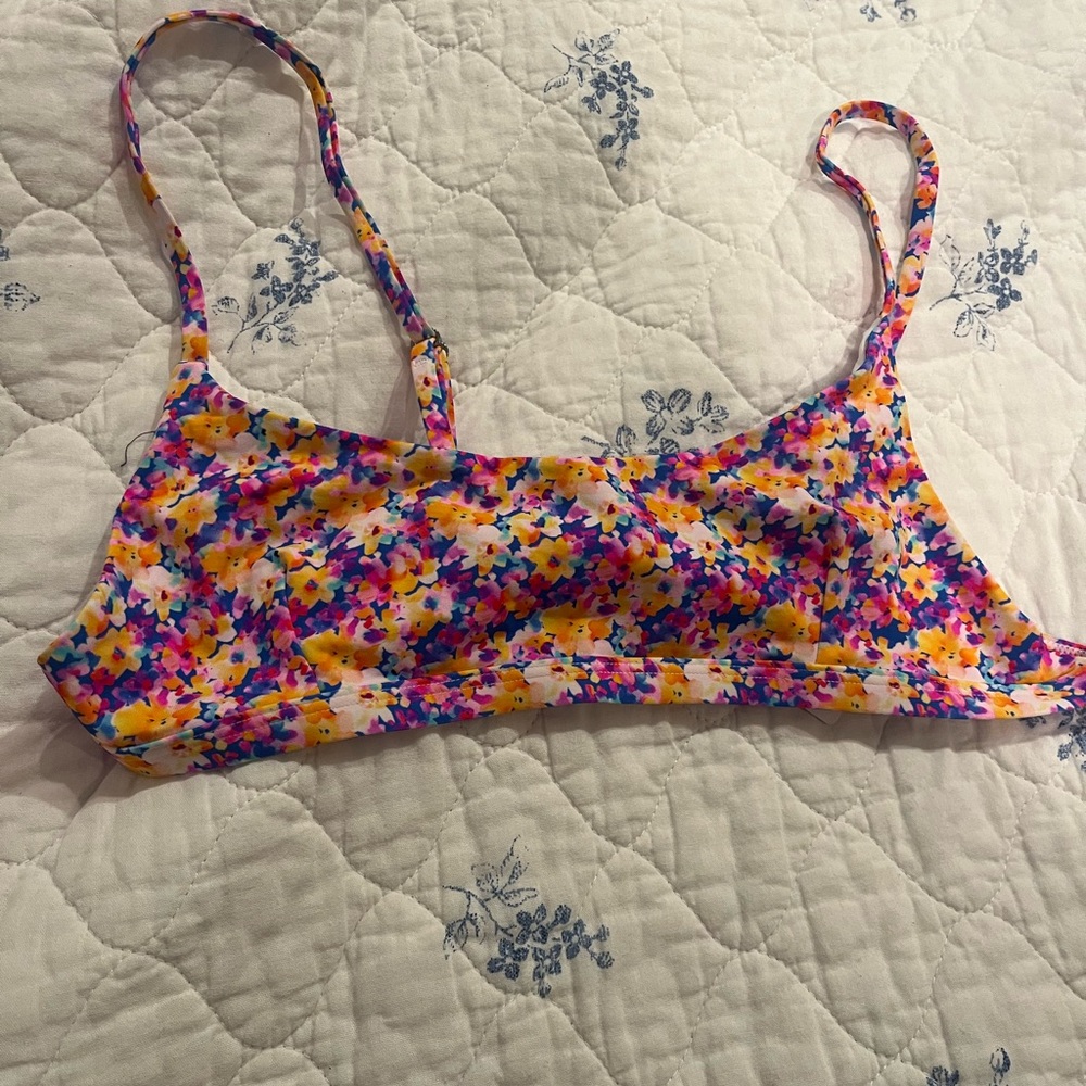 2 floral bikinis